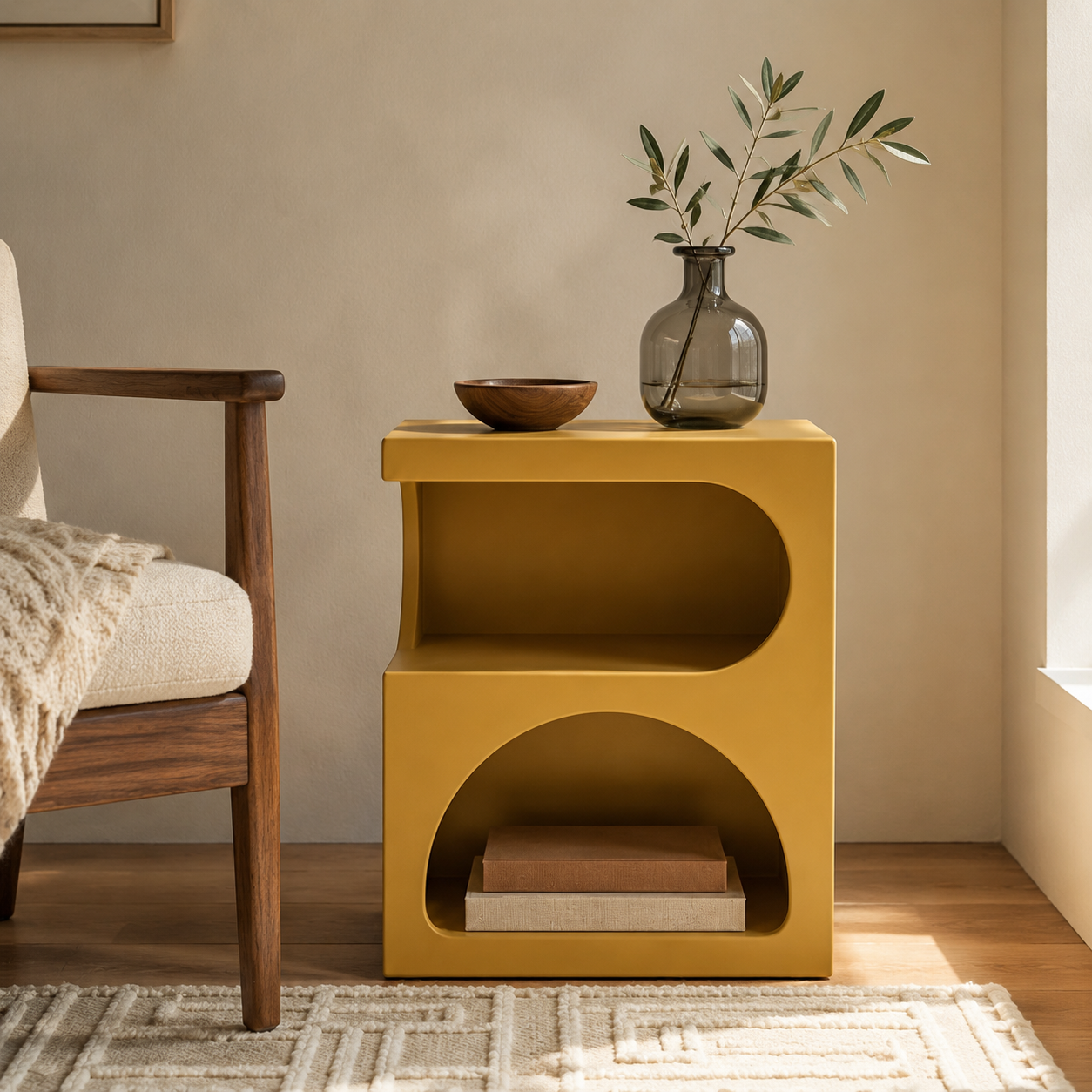 Table de Chevet ARCO – Couleur Personnalisable