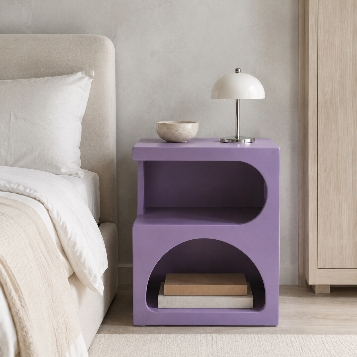 Table de Chevet ARCO – Couleur Personnalisable